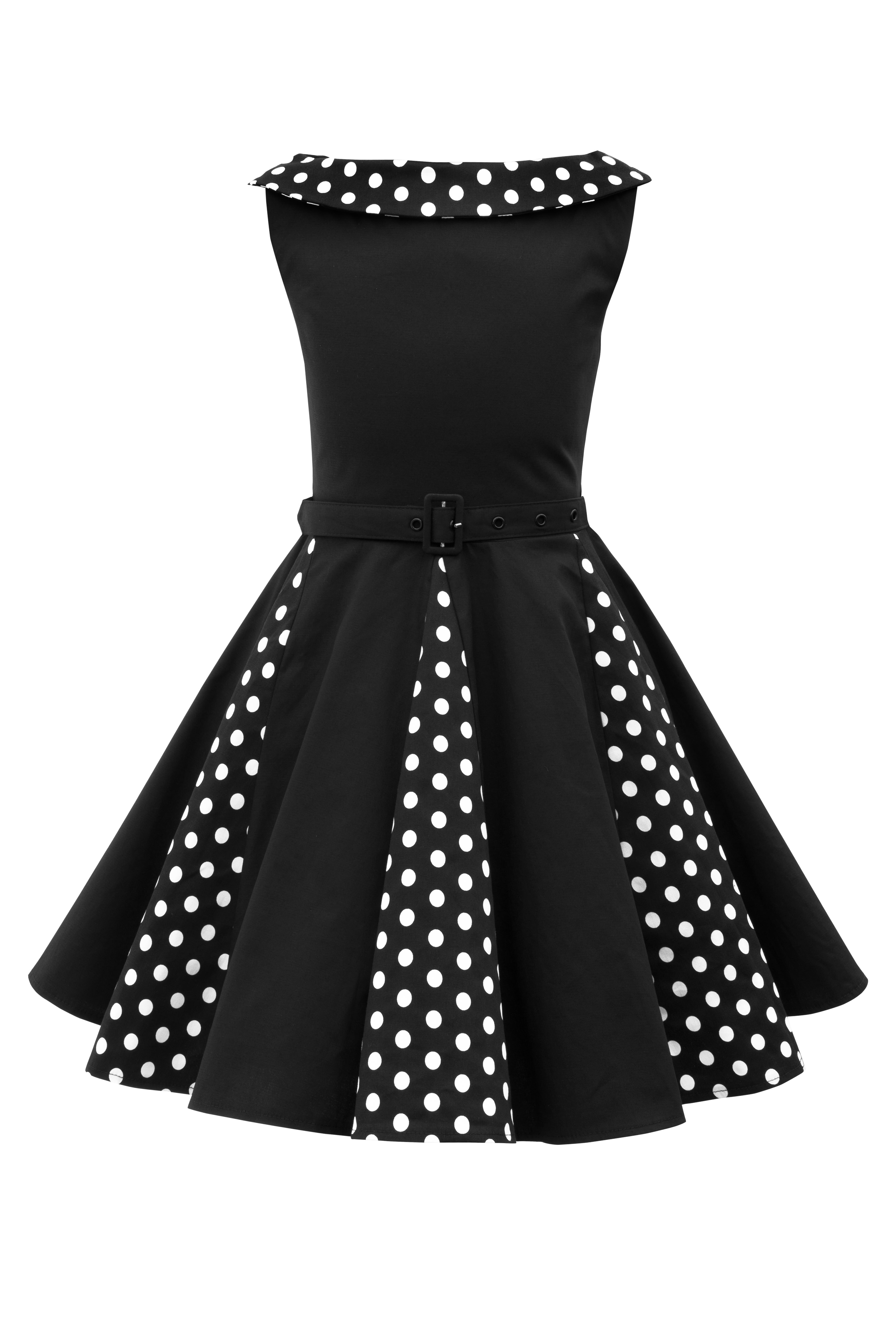 Beautiful Kids &lsquo;Alexia&rsquo; Vintage Polka Dot 50&rsquo;s Girls Party Prom Dress