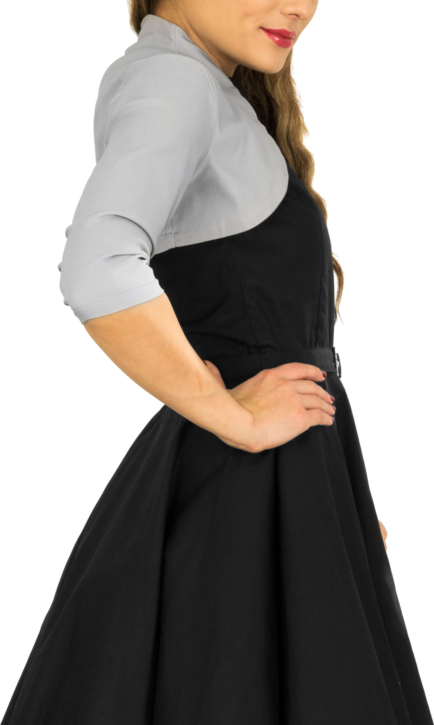Tailored 3//4 Sleeve Wedding Bridesmaid Prom Formal Bolero Shrug Jacket