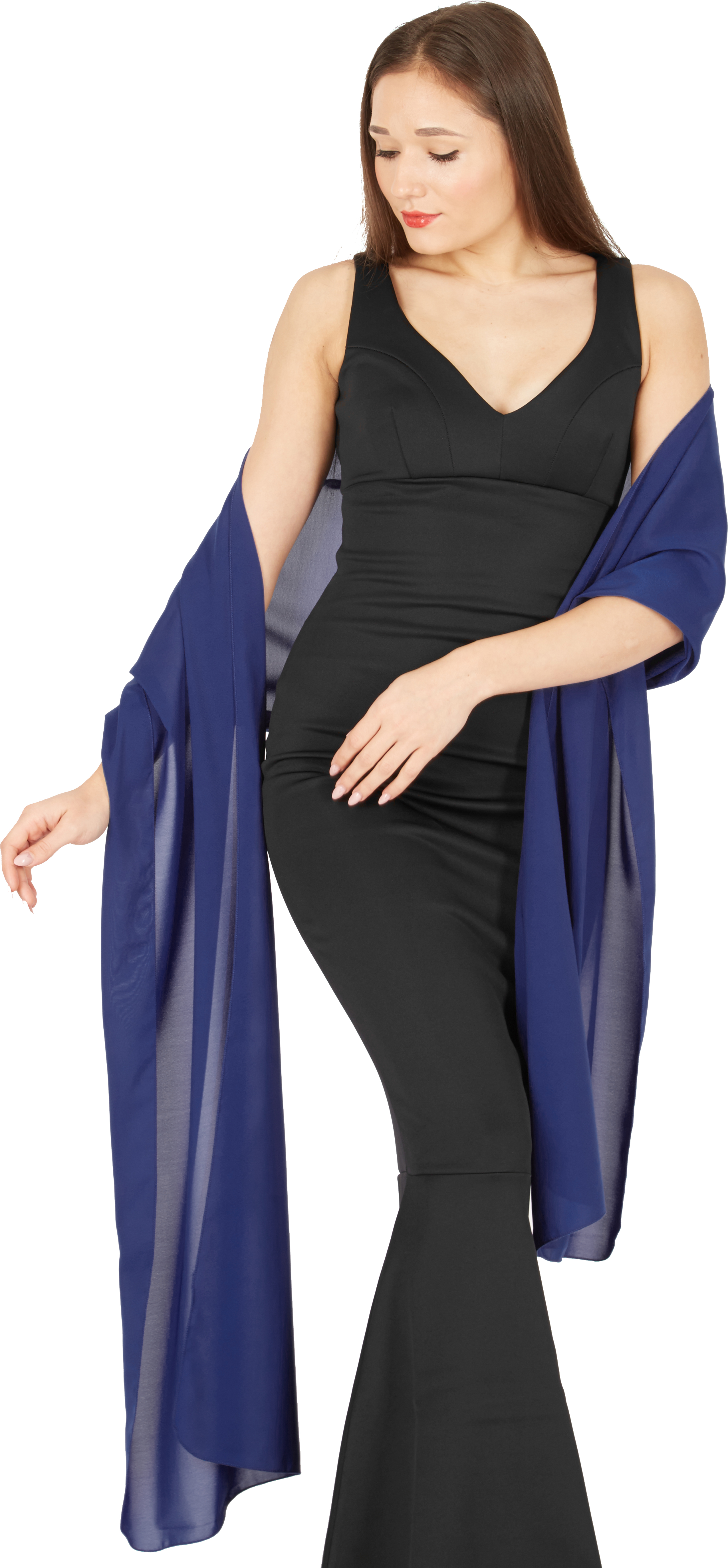 BlackButterfly Chiffon Shawl Wrap Wedding Bridesmaid Prom Scraf Stole Pashmina