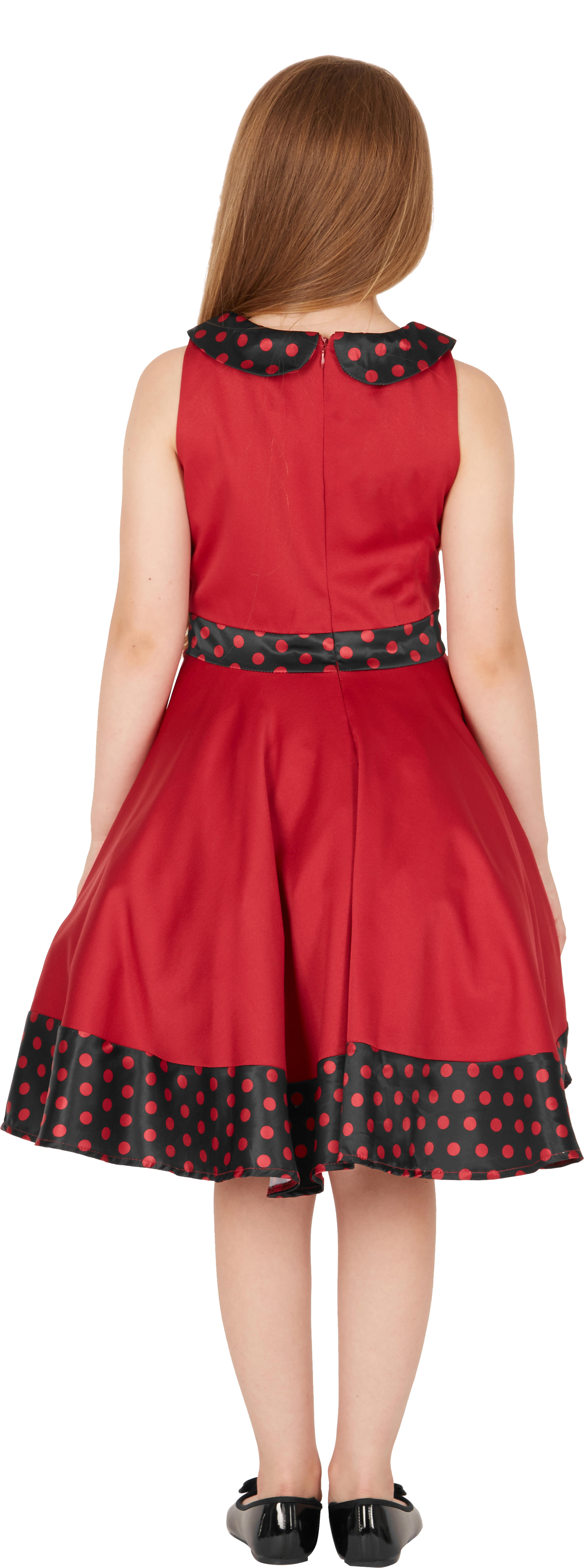 Beautiful Kids /'Zoey/' Vintage Polka Dot 50/'s Party Girls Prom Dress