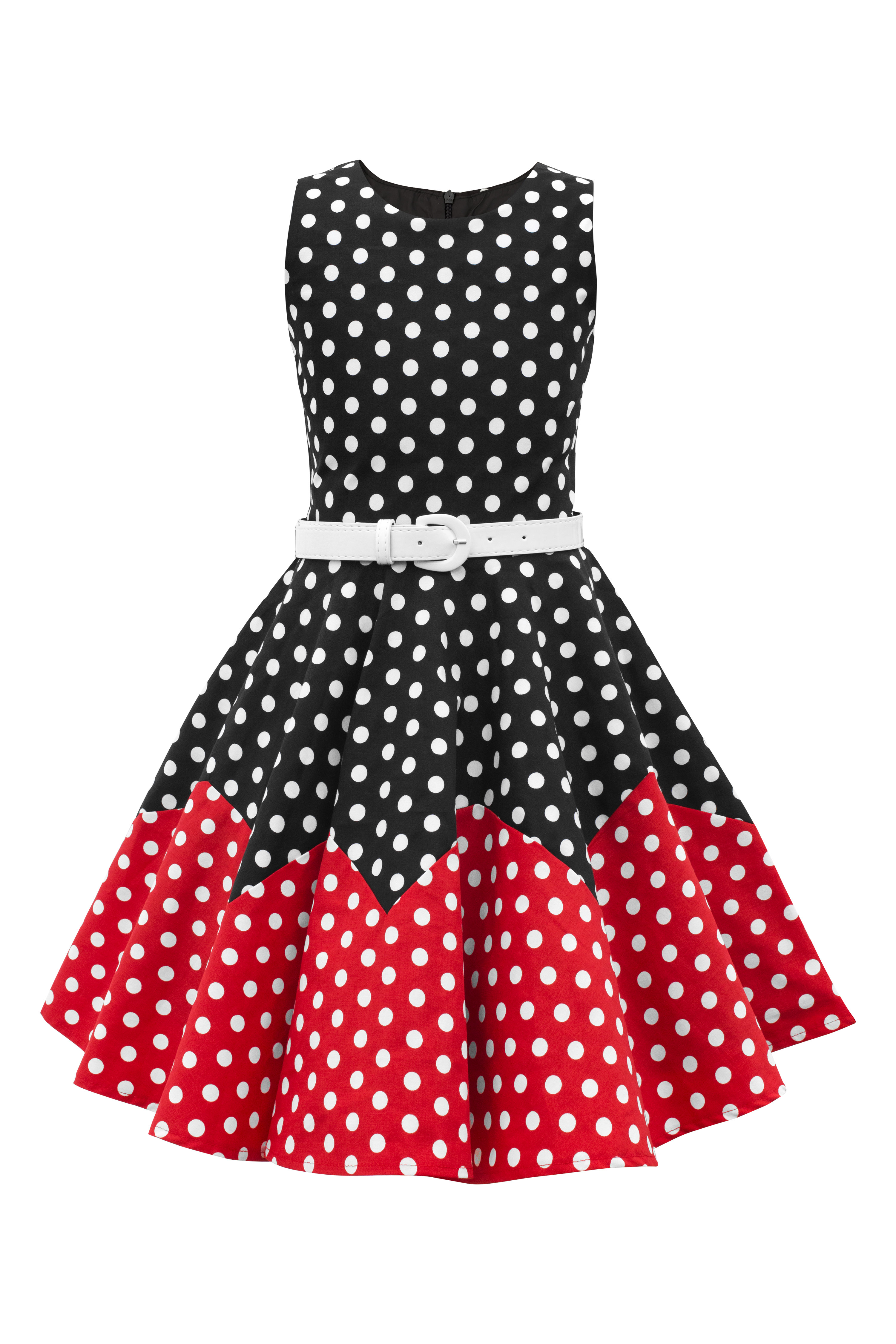 Blackbutterfly Kids 'amy' Vintage Polka Dot 50's Party Girls Prom Dress 