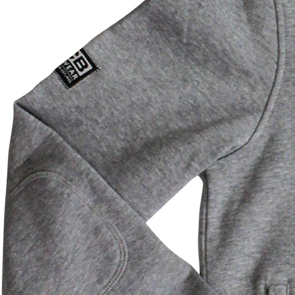 JCB Clásico con capucha con capucha para hombre Pulóver liso trabajo Sudadera con capucha Gimnasio atlético Patinador - Imagen 5 de 6