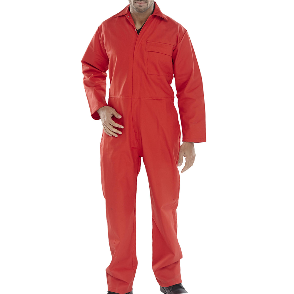 Beeswift Fire Flame Retardant Boilersuit Mens Coverall Overall Cotton Welder - Picture 6 of 10