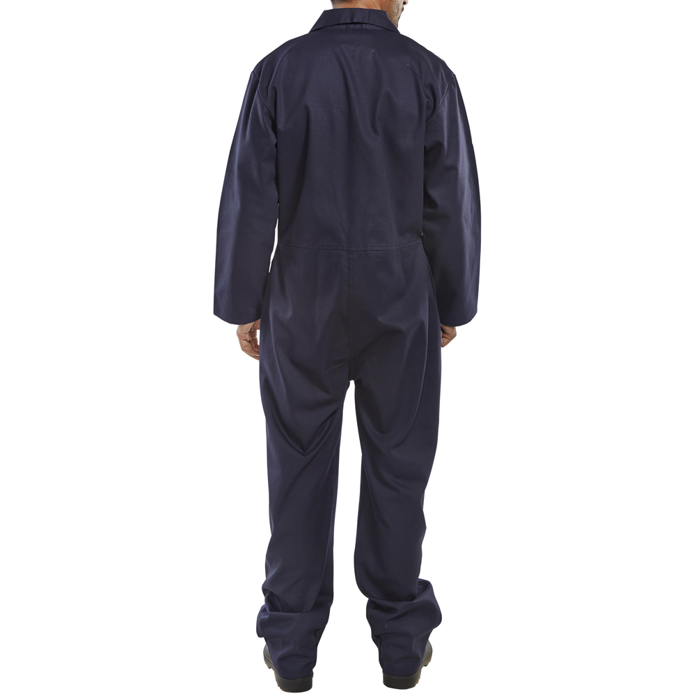Beeswift Fire Flame Retardant Boilersuit Mens Coverall Overall Cotton Welder - Picture 5 of 10