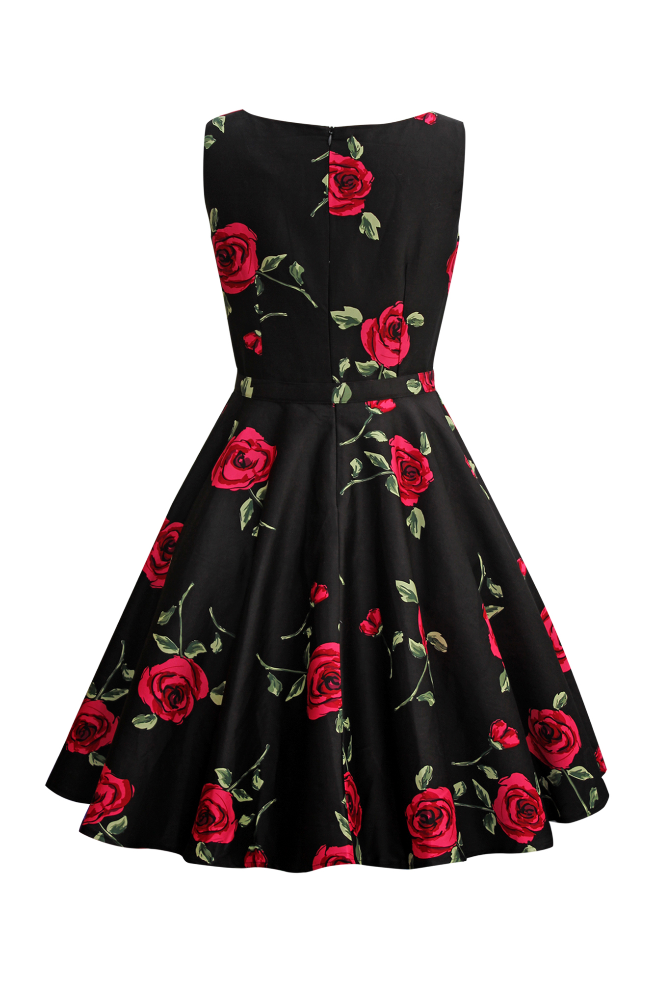 Factory Seconds 'Audrey' Vintage Floral Party Prom 50's Dress size 8-24 ...