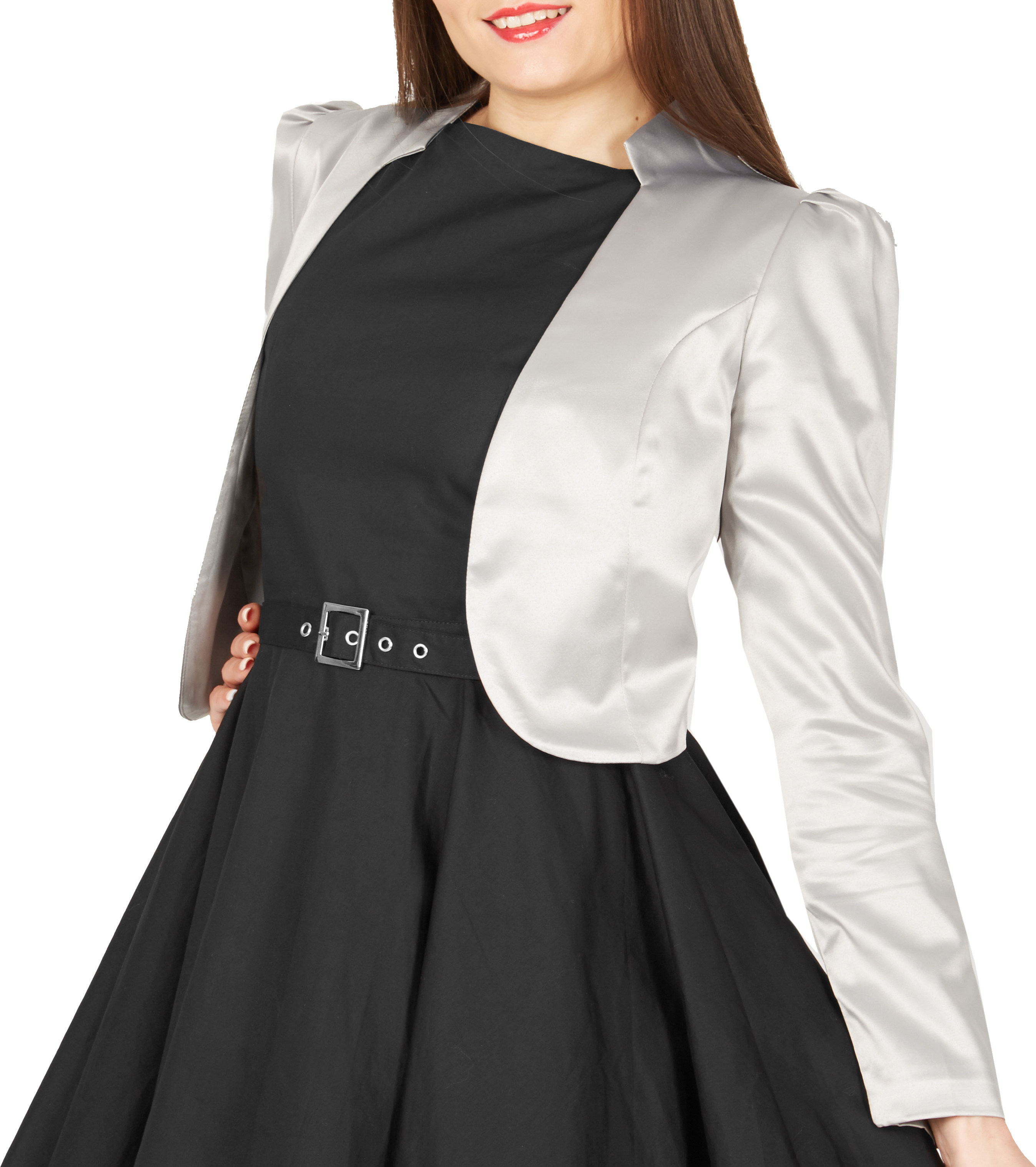 Formal Long Sleeve Wedding Bridesmaid Prom Bolero Shrug Jacket Coat eBay