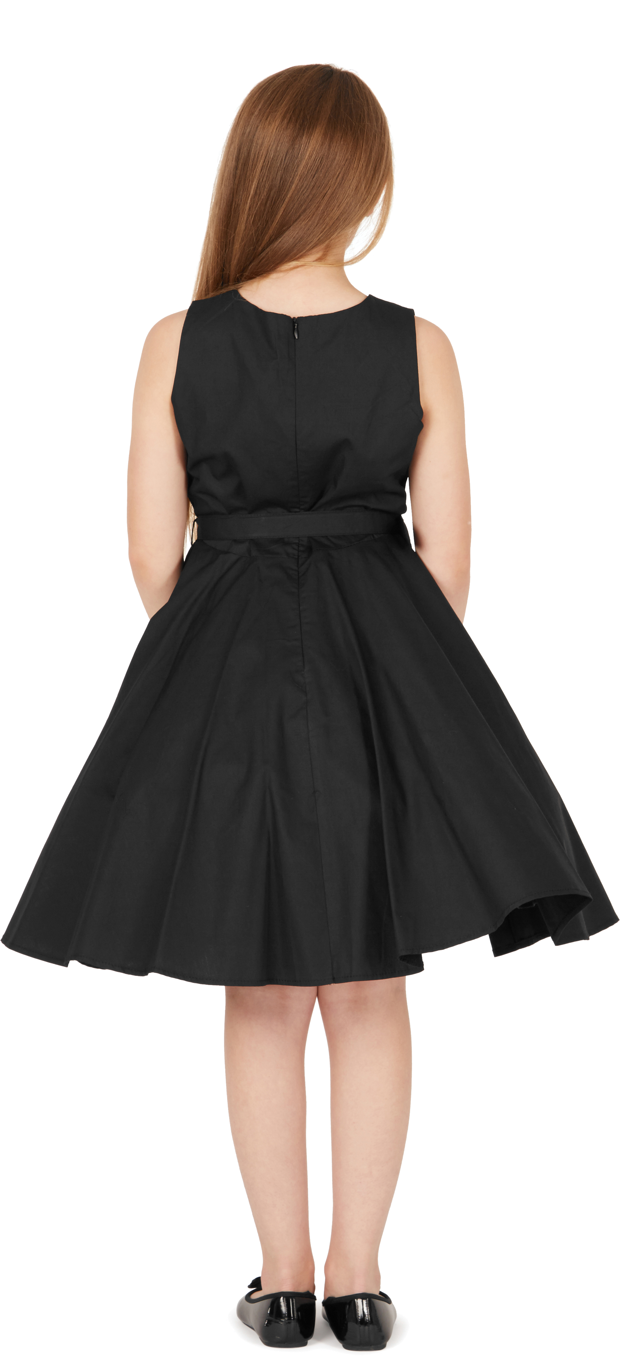 Gonna Vintage Anni '50 Per Bambine - Stile Rockabilly In Cotone Elastan - Foto 3